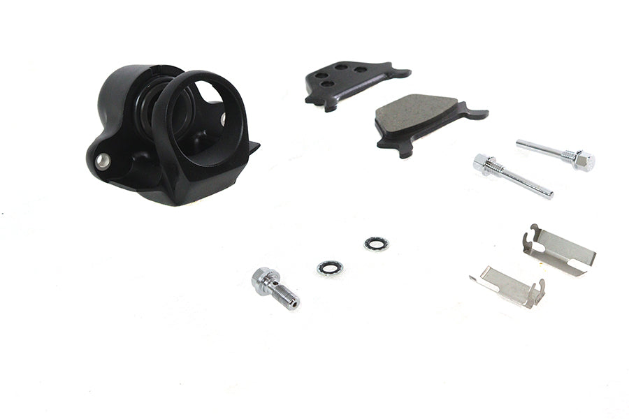 HARLEY Black 1 Kolben Hinten Bremssattel Passt 1991-1999 FXD, 1987-1994 FXR, Spät 1987 1987-1999 FLST,