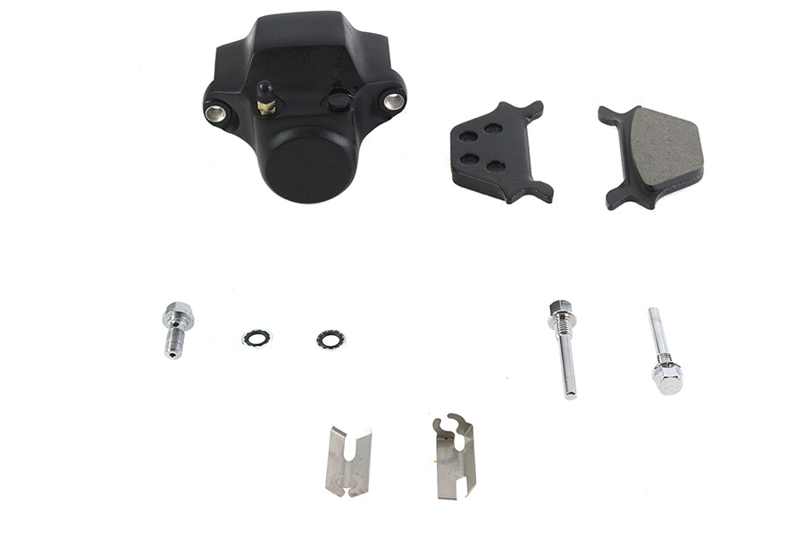 HARLEY Black 1 Kolben Hinten Bremssattel Passt 1991-1999 FXD, 1987-1994 FXR, Spät 1987 1987-1999 FLST,