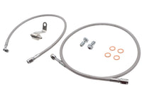 HARLEY Edelstahl Hinterradbremsschlauch-Kit passend für 1987-1999 FLST, späte 1987 1987-1999 FLSTC, späte 1987