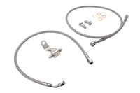 HARLEY Edelstahl Hinterradbremsschlauch-Kit passend für 1987-1999 FLST, späte 1987 1987-1999 FLSTC, späte 1987