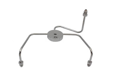HARLEY Bremsleitungsverteiler Block breit passend für 0- Custom, Anwendung