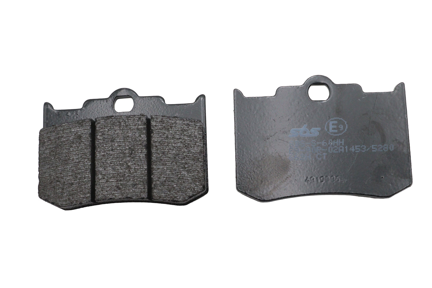 HARLEY SBS Keramik-Bremsbeläge-Set Passend für 0- Speziell für Performance Machine 124 x 4HR Bremssattel