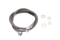 HARLEY Edelstahl Bremsleitung vorne 44 Zoll Passend für 1984-1987 FXR, 1984-1987 FXRS, 1984-1985 XL