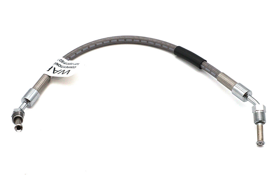 HARLEY Edelstahl-Hinterradbremsschlauch 13-3/8 Zoll Passend für 1980-1981 XLS, 1980-1980 XLH, 1981-1981