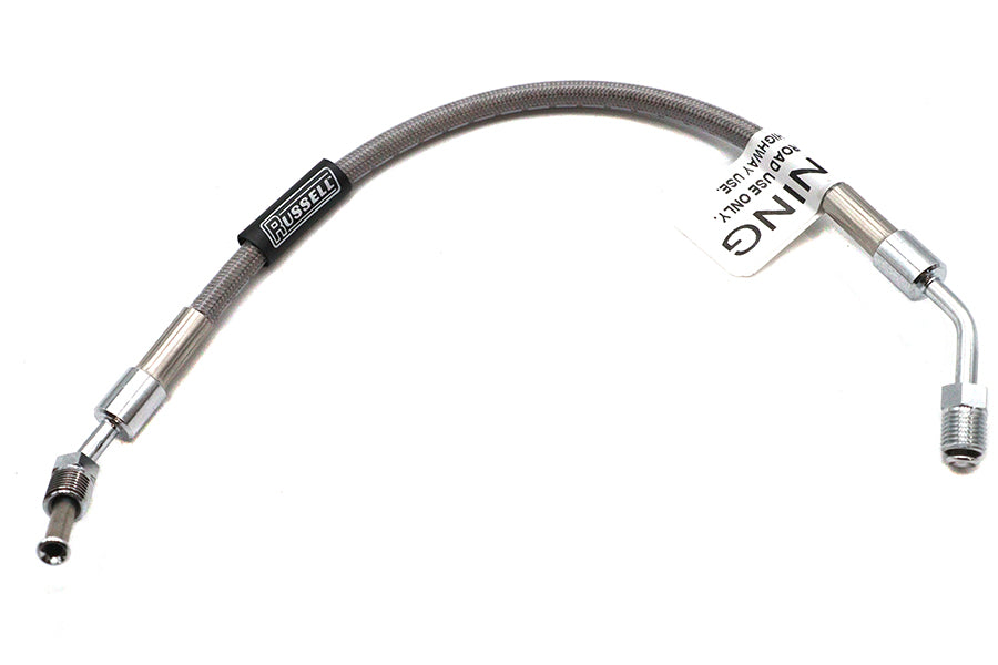 HARLEY Edelstahl-Hinterradbremsschlauch 13-3/8 Zoll Passend für 1980-1981 XLS, 1980-1980 XLH, 1981-1981