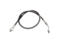 HARLEY Edelstahl-Hinterradbremsschlauch 25-1/4 Zoll Passend für 1977-1979 FX, 1977-1980 FXE, 1982-1983 F