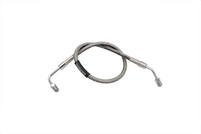 HARLEY Edelstahl-Hinterradbremsleitung 21-1/2 Zoll, passend für 1984-1984 FXWG, 1984-1986 FXST,