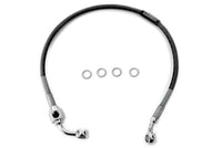 HARLEY Edelstahl-Hinterradbremsschlauch 21-1/2 Zoll passend für 1989-1993 FXRS, 1987-1993 FXRS, 1987-199