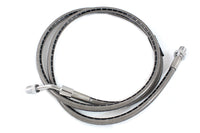 HARLEY Edelstahl 45 Zoll Vorderbremsleitung Passend für 1972-1981 FL,   1972-1981 FLH,   1972-1981 FLH,