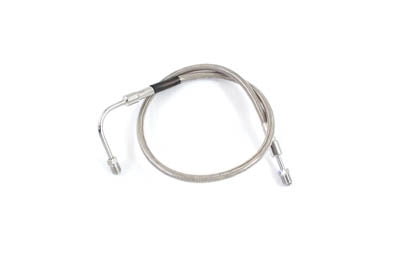 HARLEY Edelstahl 27 Zoll Vorderradbremsschlauch passend für 1978-1979 FX, 1978-1979 FXE, 1978-1979 XLH,