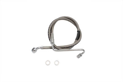 HARLEY Edelstahl-Bremsleitung oben 29 Zoll, passend für 1984-1996 FLT, 1984-1996 FLHT,