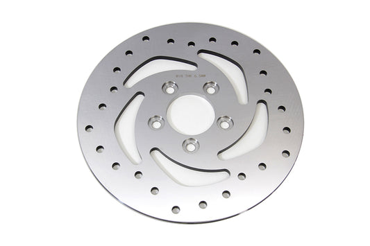 HARLEY 10-1/2 inch Drilled Rear Brake Disc fits 2008-2016 XL,