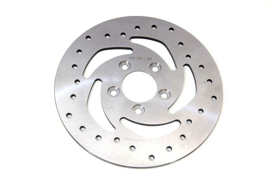 HARLEY 10,5 Zoll gelochte hintere Bremsscheibe passend für XL-Modelle der Baujahre 2008-2016,