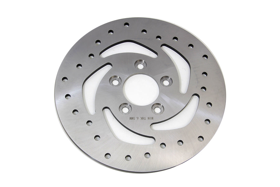 HARLEY 10,5 Zoll gelochte hintere Bremsscheibe passend für XL-Modelle der Baujahre 2008-2016,