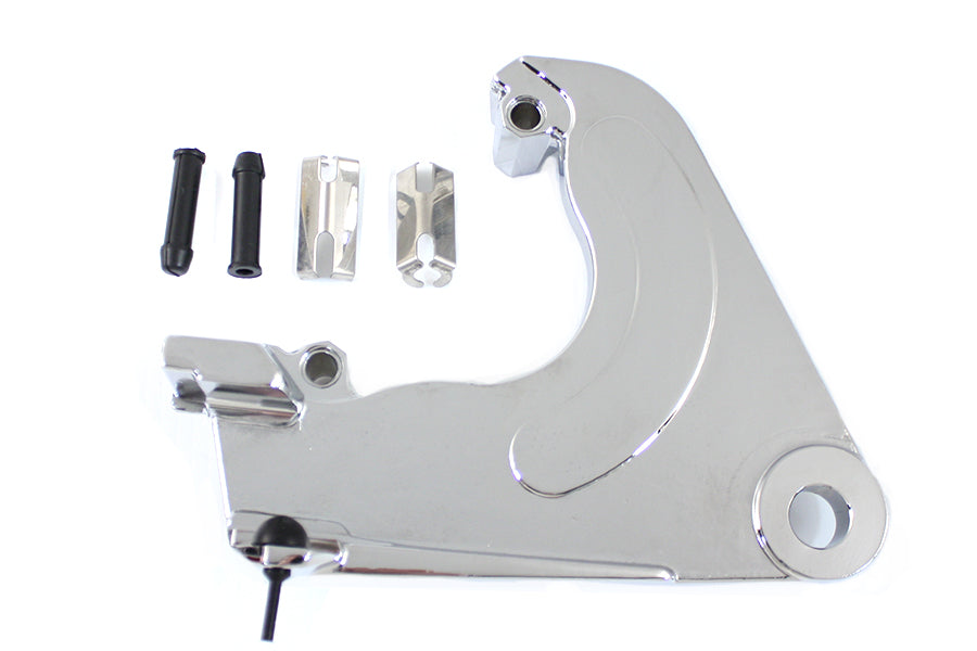HARLEY Rear Caliper Bracket Chrome fits 1987-1999 XL, Late 1987