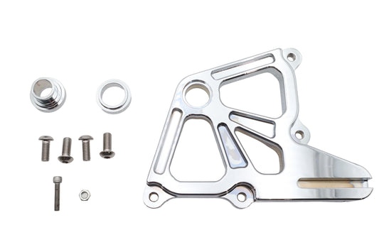 HARLEY Ultima Dual Rear Caliper Bracket Chrome Fits FXST 1987-1999,