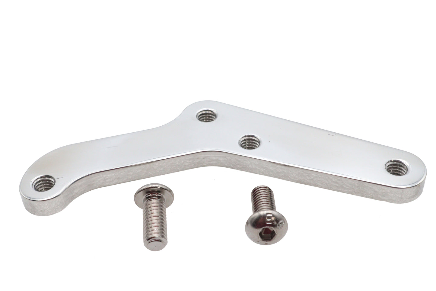 HARLEY Ultima Vorderradbremssattelhalter poliert, passend für 1984-1999 FXST, außer FXSTS 1986-1999 FLST,