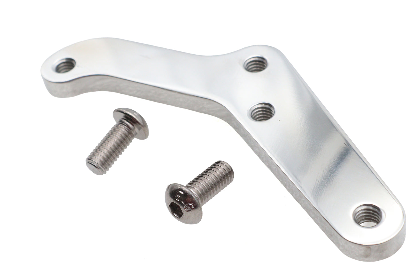 HARLEY Ultima Vorderradbremssattelhalter poliert, passend für 1984-1999 FXST, außer FXSTS 1986-1999 FLST,