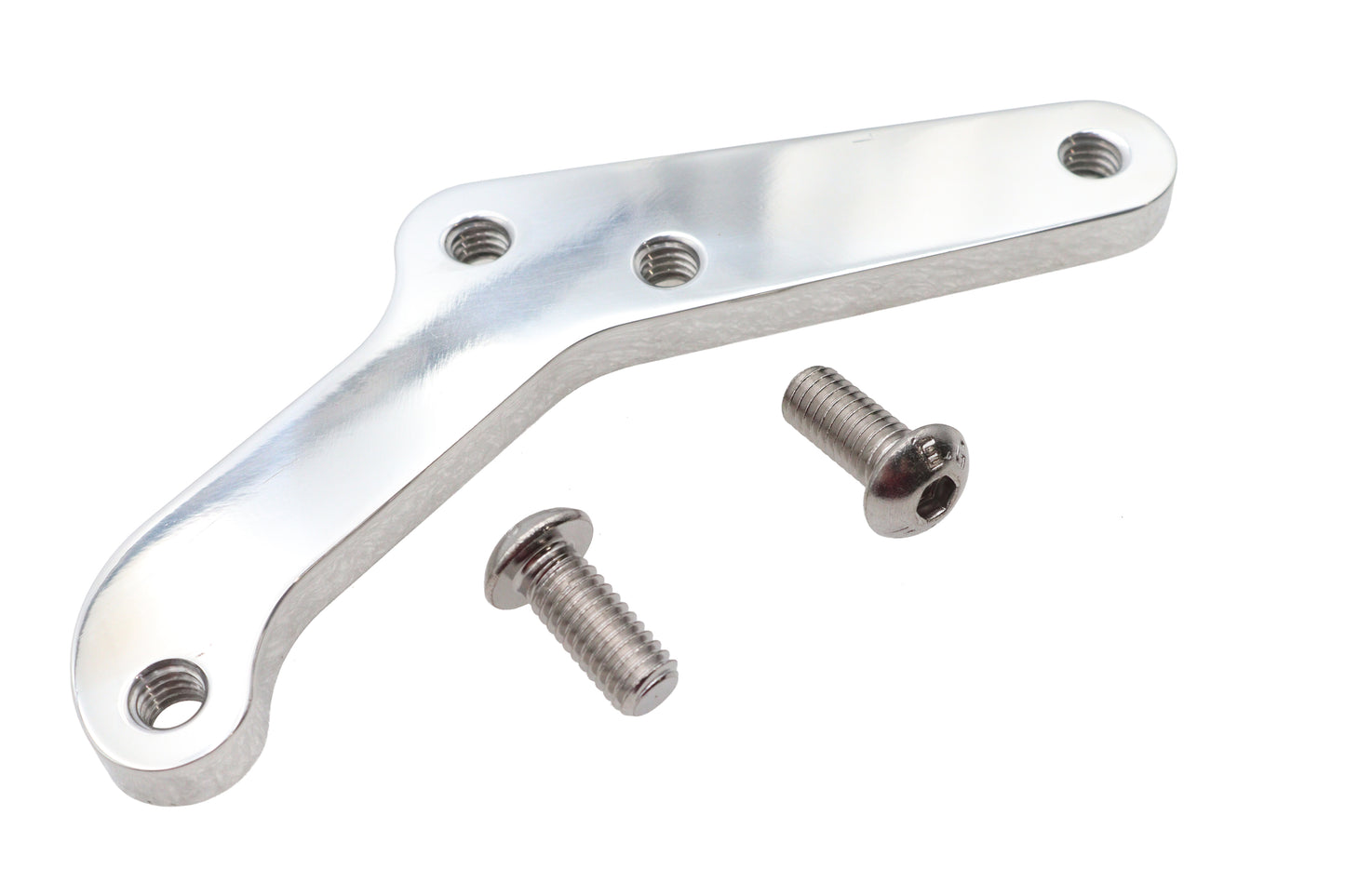 HARLEY Ultima Vorderradbremssattelhalter poliert, passend für 1984-1999 FXST, außer FXSTS 1986-1999 FLST,