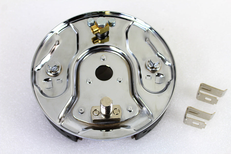 HARLEY Hintere hydraulische Bremsankerplatte, Chrom, passend für 1958-1962 FL,