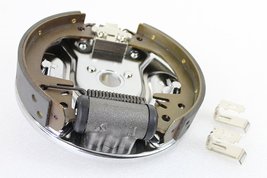 HARLEY Hintere hydraulische Bremsankerplatte, Chrom, passend für 1958-1962 FL,