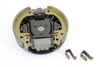 HARLEY Hintere hydraulische Bremsankerplatte Satz Schwarz, passend für 1958-1962 FL,