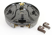 HARLEY Hintere hydraulische Bremsankerplatte Satz Schwarz, passend für 1958-1962 FL,