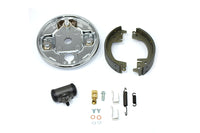 HARLEY Rear Hydraulic Brake Backing Plate Kit Chrome fits 1963-1972 FL,   1971-1972 FX,