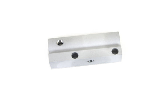 HARLEY Rear Remote Mount Master Cylinder Natural Alloy with Shot fits 1986-1991 FLT,