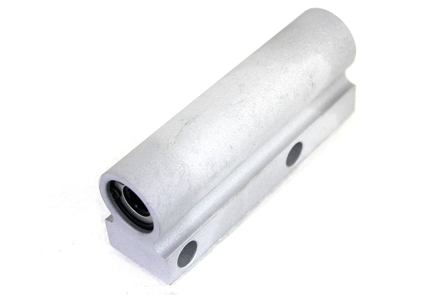 HARLEY Rear Remote Mount Master Cylinder Natural Alloy with Shot fits 1986-1991 FLT,