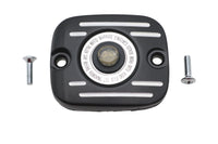 HARLEY Hauptbremszylinder-Abdeckung vorne passend für 2006–2017 FXD, 2006–2014 FLST, 2006–2014 FLHXXX, 2006–