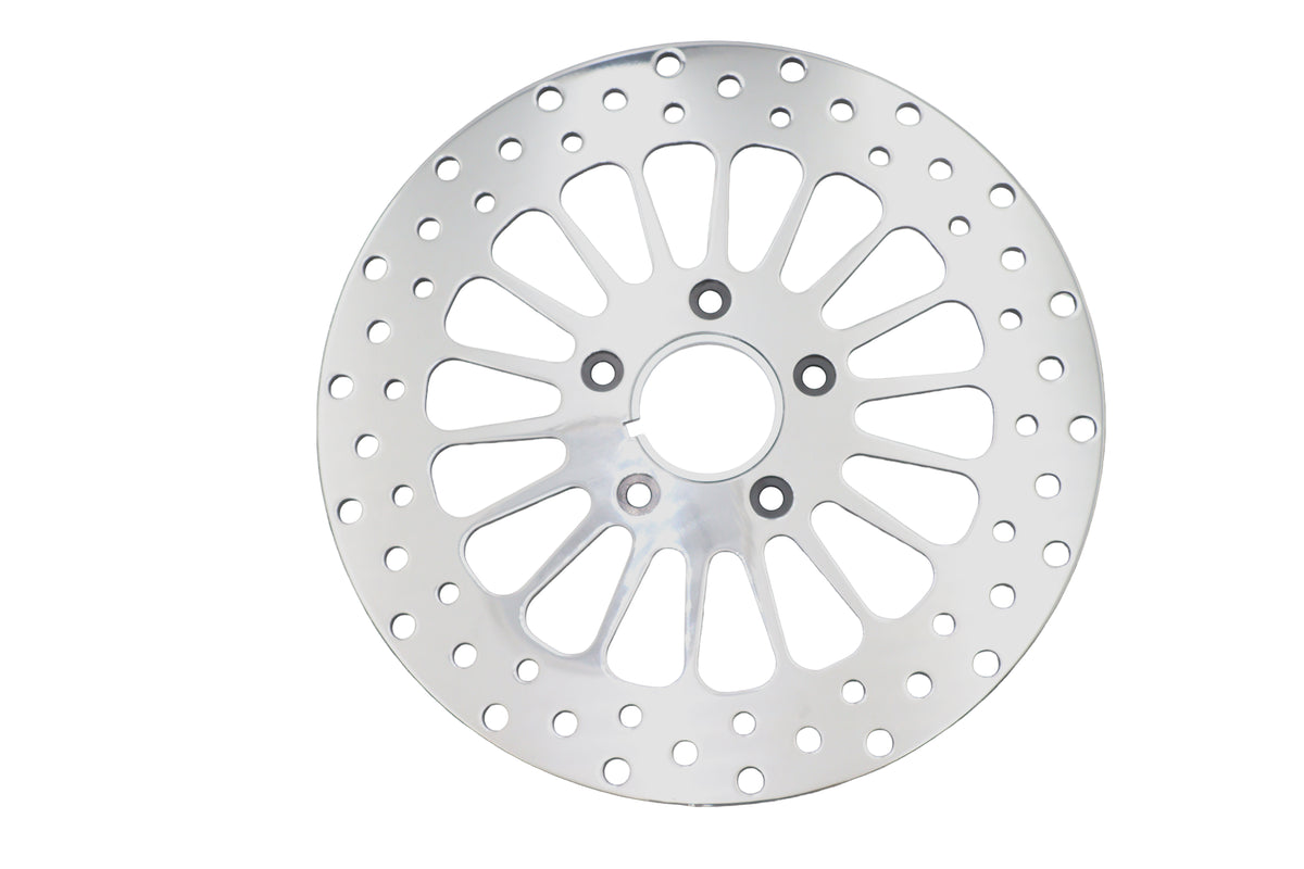 HARLEY 11-1/2 Zoll King Spoke Bremsscheibe vorne Passt für 0- Custom, Anwendung für Ultima King Spoke Wh