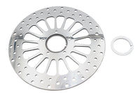 HARLEY 11-1/2 Zoll King Spoke Bremsscheibe vorne Passt für 0- Custom, Anwendung für Ultima King Spoke Wh