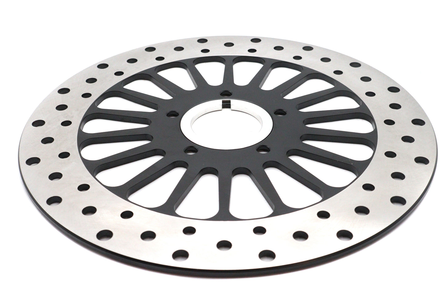 HARLEY 11-1/2 Zoll King Spoke Bremsscheibe vorne schwarz passend für 0- Custom, Anwendung für King Spoke Rad
