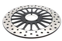 HARLEY 11-1/2 Zoll King Spoke Bremsscheibe vorne schwarz passend für 0- Custom, Anwendung für King Spoke Rad