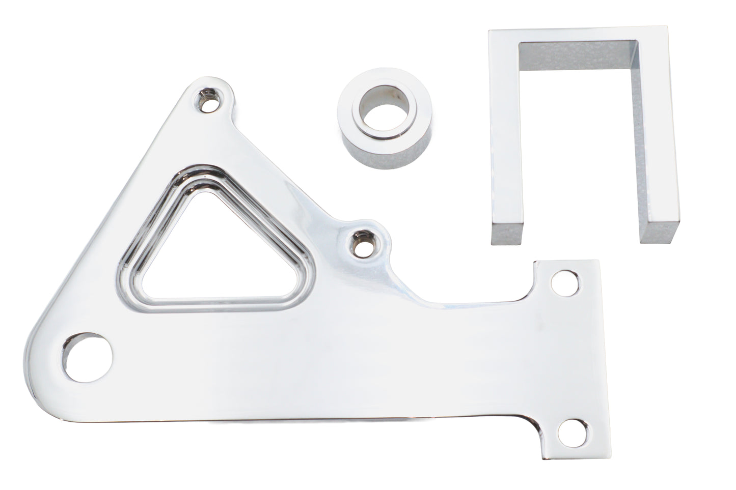 HARLEY Ultima Bremssattelhalterung hinten Chrom Passend für 1982-1999 FXR,   1982-1999 FXR,