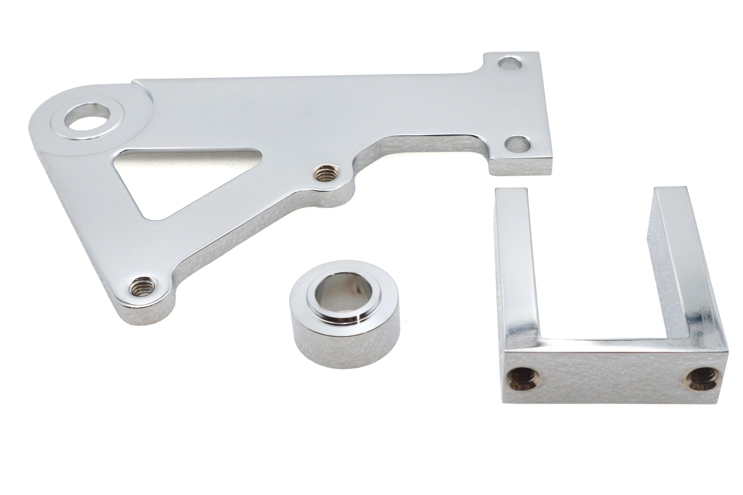 HARLEY Ultima Bremssattelhalterung hinten Chrom Passend für 1982-1999 FXR,   1982-1999 FXR,