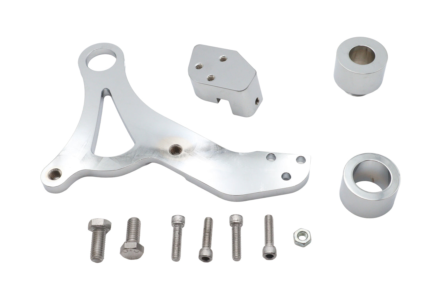HARLEY Ultima Rear Brake Caliper Bracket Chrome Fits 2000-UP FXD,