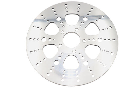 HARLEY 11.8 inch Kool Kat Drilled Rear Brake Disc Fits 0-  Custom, Application for Kool Kat Style Fr