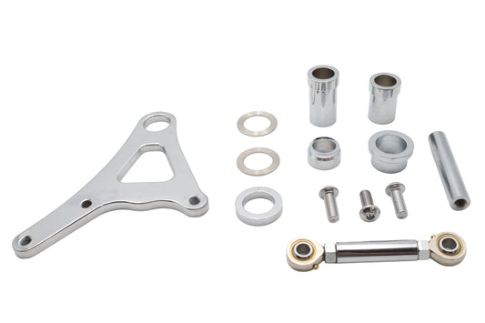 HARLEY Ultima Spring Fork Caliper Bracket Kit Chrome Fits 0-  Custom, application for Spring Forks