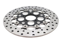 HARLEY 11,5 Zoll Ultima schwimmende hintere Bremsscheibe Passend für 1984-2017 FXST, 1984-1994 FXR, 1986-2017
