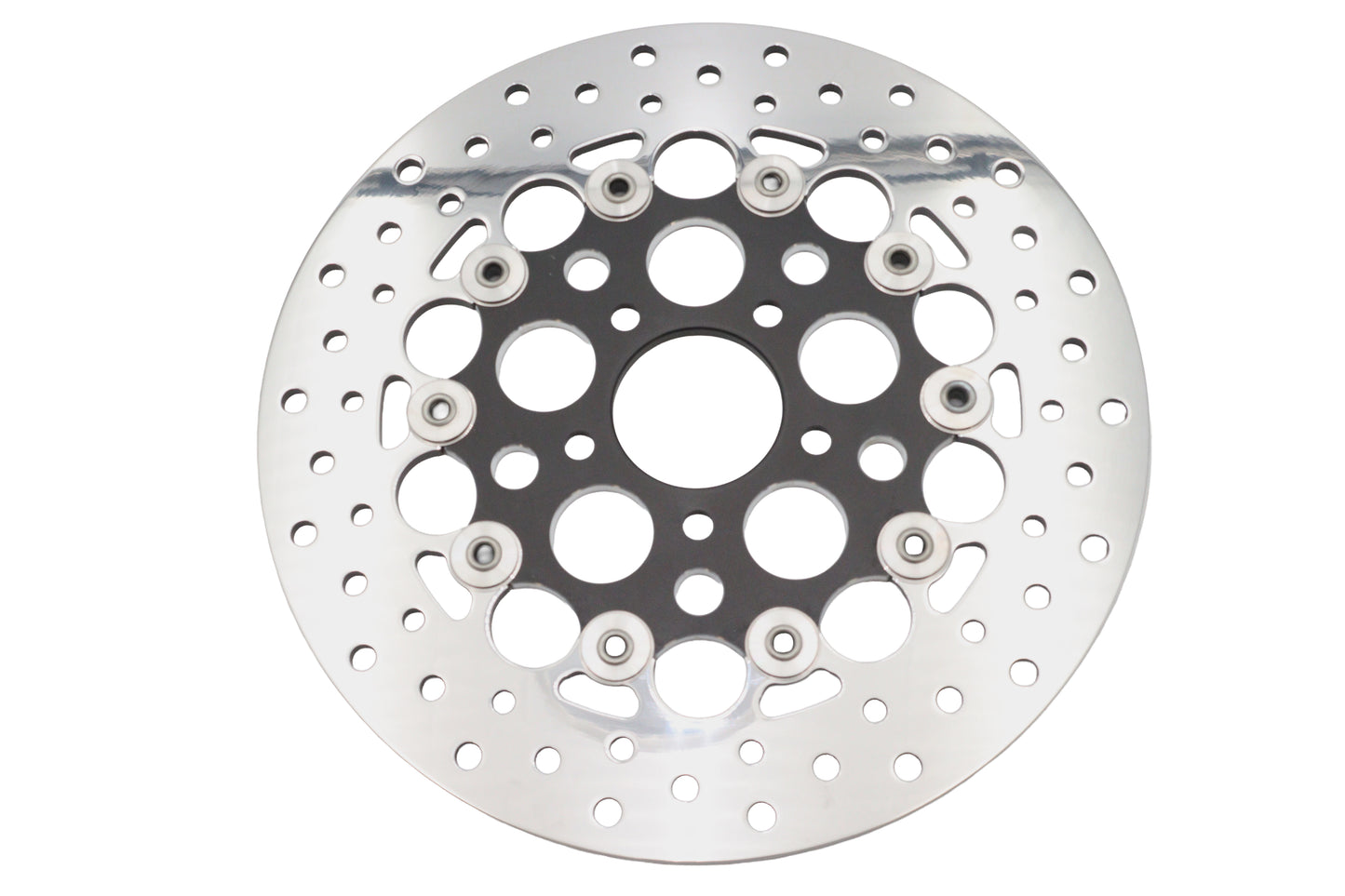 HARLEY 11,8 Zoll Ultima schwimmende hintere Bremsscheibe Passend für 2008–2013 FLT, 2008–2009 FXD,