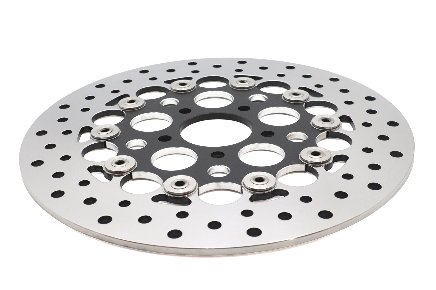 HARLEY 11,8 Zoll Ultima schwimmende hintere Bremsscheibe Passend für 2008–2013 FLT, 2008–2009 FXD,