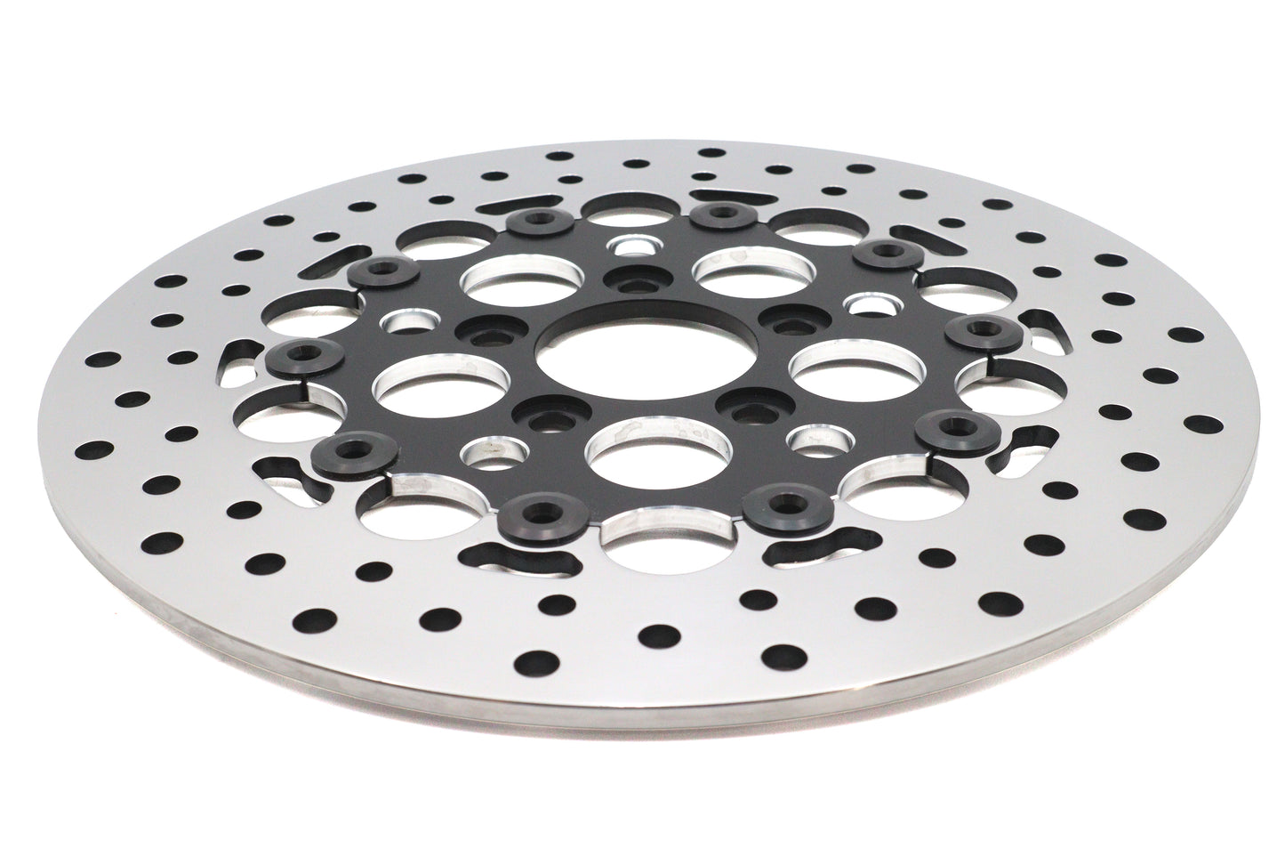 HARLEY 11,8 Zoll Ultima schwimmende hintere Bremsscheibe Passend für 2008–2013 FLT, 2008–2009 FXD,