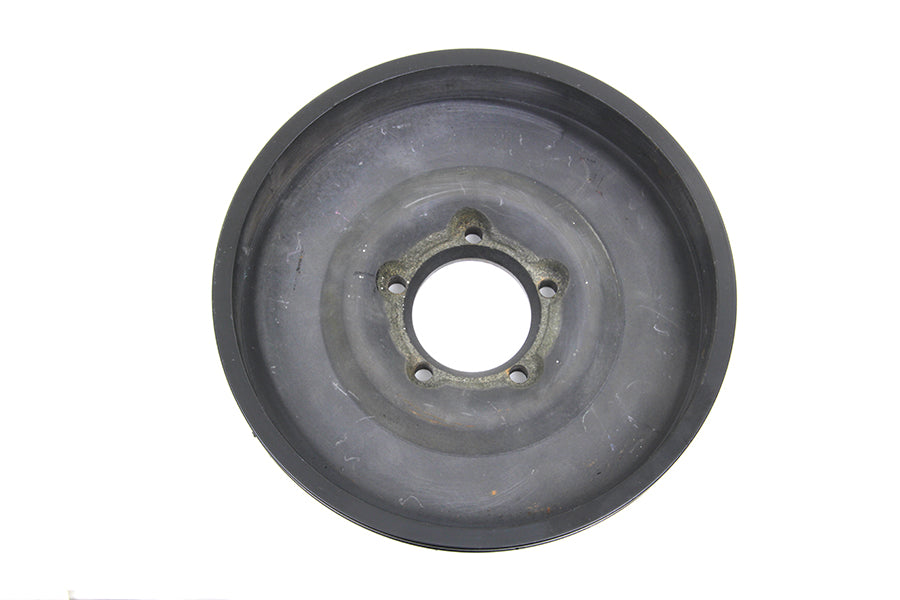 HARLEY Vorderradbremstrommel schwarz passend für 1948-1966 FL,