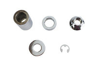 HARLEY Hinterachs- und Achsmutter-Distanzstück-Kit Smooth Style Chrom passend für 2006-2007 FXD,