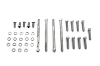 HARLEY Primärdeckel-Montagesatz Chrom passend für 2006-2017 FXD, 2007-UP FXST, 2007-UP FLST,