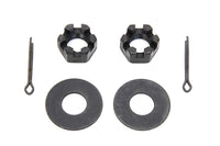 HARLEY Rear Axle Nut and Lock Kit Parkerized fits 1932-1973 G,