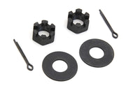 HARLEY Rear Axle Nut and Lock Kit Parkerized fits 1932-1973 G,