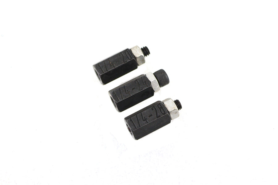 HARLEY 1/4 inch-20, 1/4 inch-28 and 1/4 inch-24 Stud Installation T fits 0-  Custom, application for 1/4-20